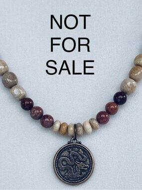 💰 𝕊 𝕠 𝕝 𝕕 💰 Dragon Earth Necklace from Desert Beads Jewelry